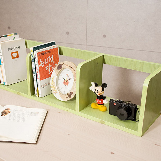 포메리트 파스텔 라운드 책꽂이 800, 그린