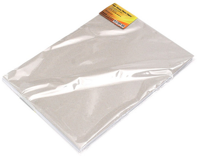 잉크미디어 고광택 포토용지 50매, A3, 1세트, 백색, A3