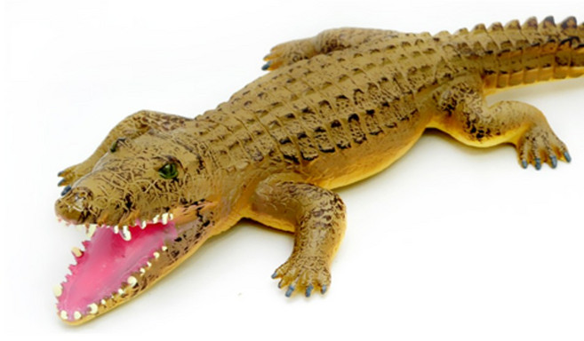 소프트 악어 피규어 대, 1개