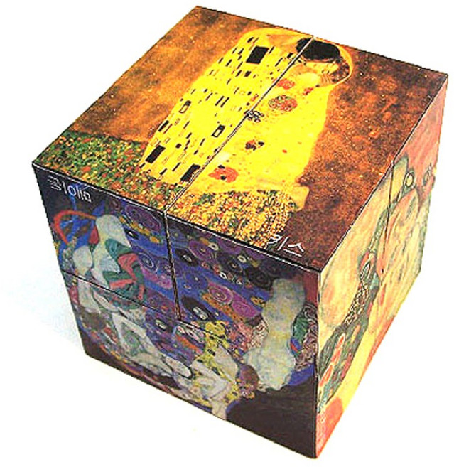 아이엠티아트 명화 매직큐브 구스타브 클림트, 혼합 색상, 1개