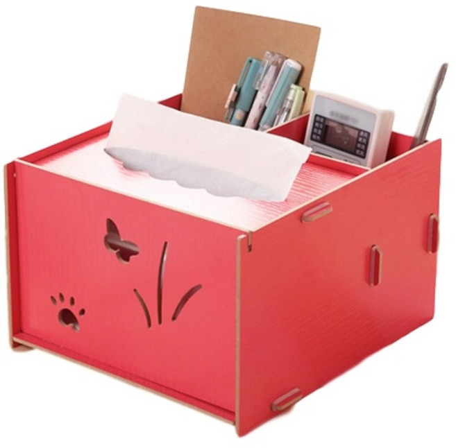 이코디 퍼피나비 DIY 뷰티박스, 레드, 1개