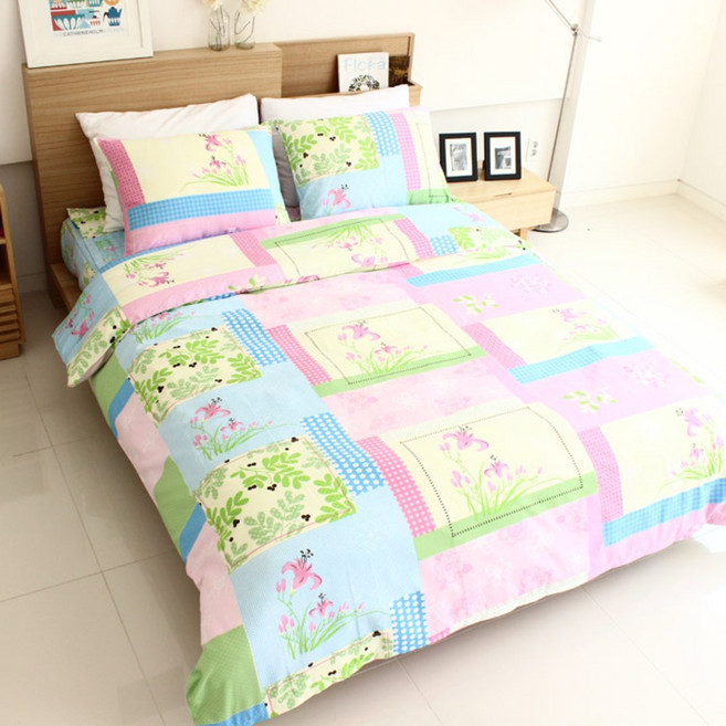 바이데코 피치스킨 이불 커버, 파스텔피치