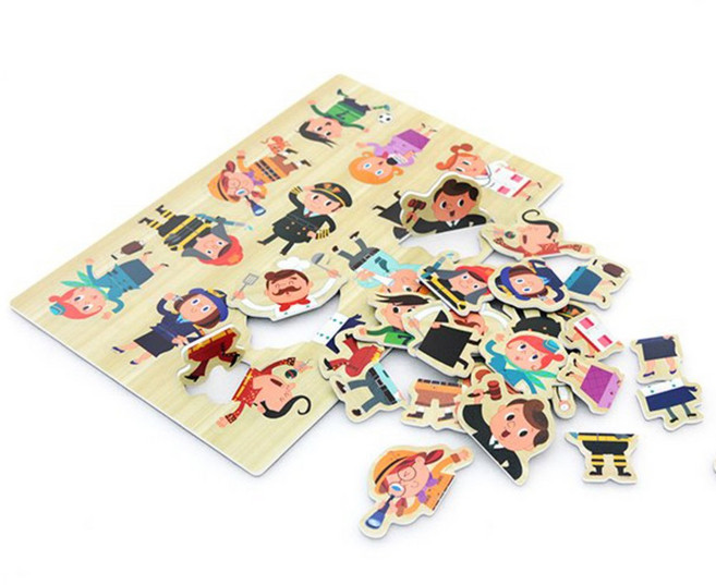 노리터 자석퍼즐, 3세 이상, 직업, 1개