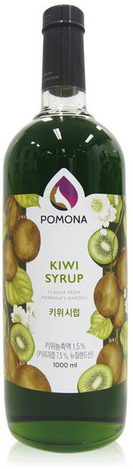 포모나 키위 시럽, 1개, 1L