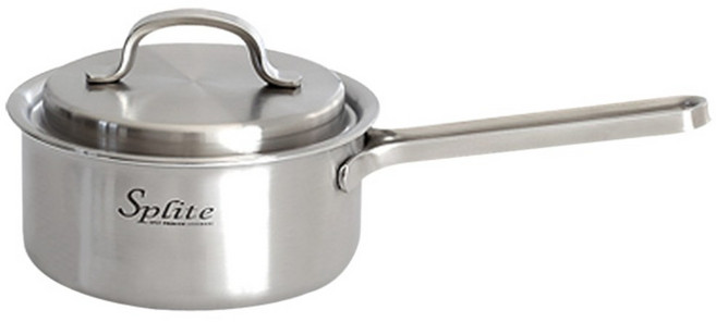 한일스텐레스 스플릿 통오증 스텐 편수냄비, 16cm, 1개