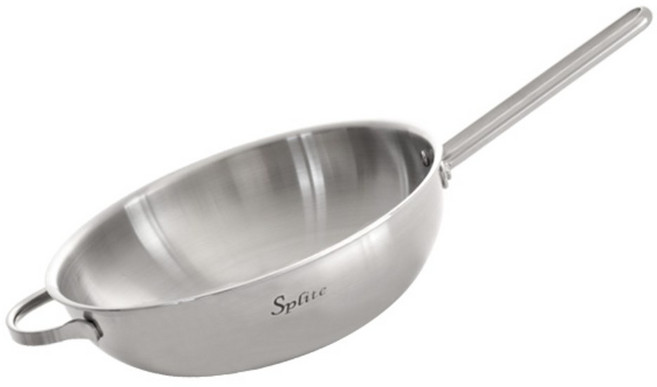스플릿 스텐 궁중팬, 28cm, 1개