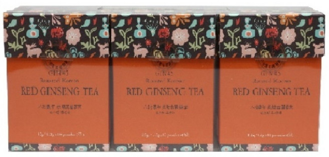 로스팅 홍삼차 세트, 1.2g, 10개입 x  3팩, 1.2g, 30개