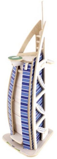 로보타임 랜드마크 3D퍼즐 두바이 호텔 MJ207, 7세 이상, 1개