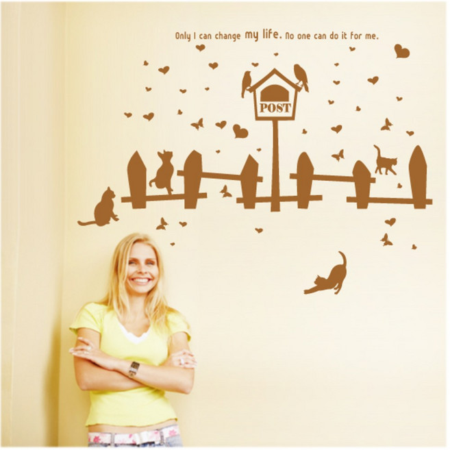 홈코디 시크릿 가든 포인트 스티커, 브라운