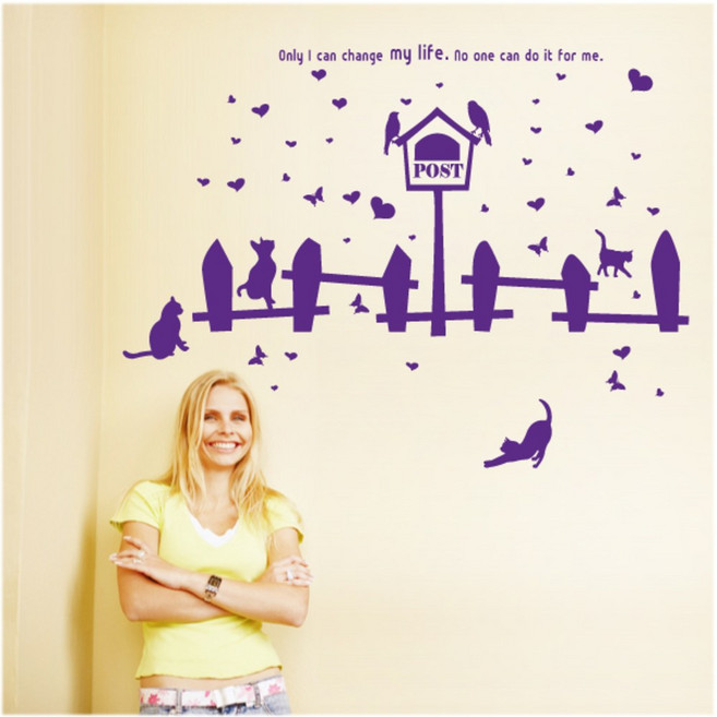 홈코디 시크릿 가든 포인트 스티커, 퍼플