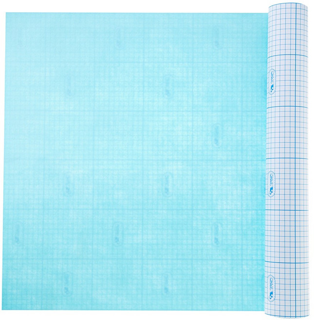 청양토이 규격롤 칼라펠트 접착식, 연하늘, 1개