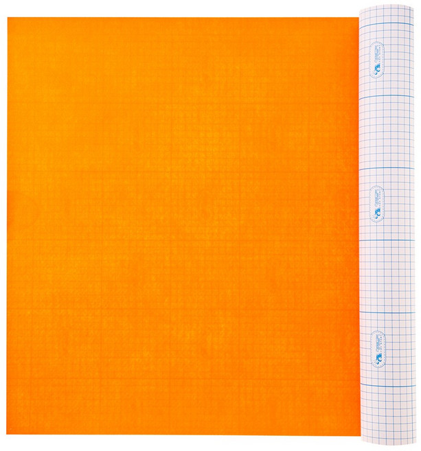 청양토이 칼라펠트 3마 규격롤 접착식, 주황, 1개