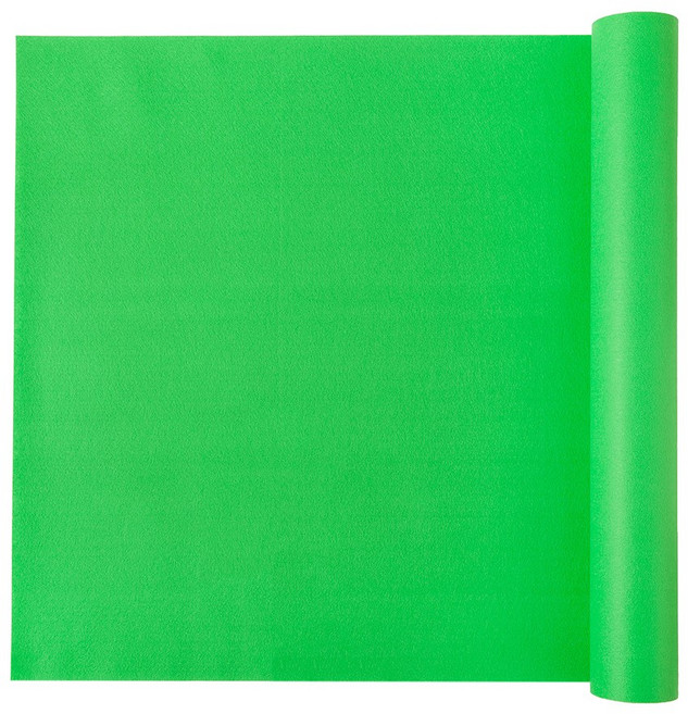 청양토이 규격롤 칼라펠트 3마 비접착식, 연두, 1개