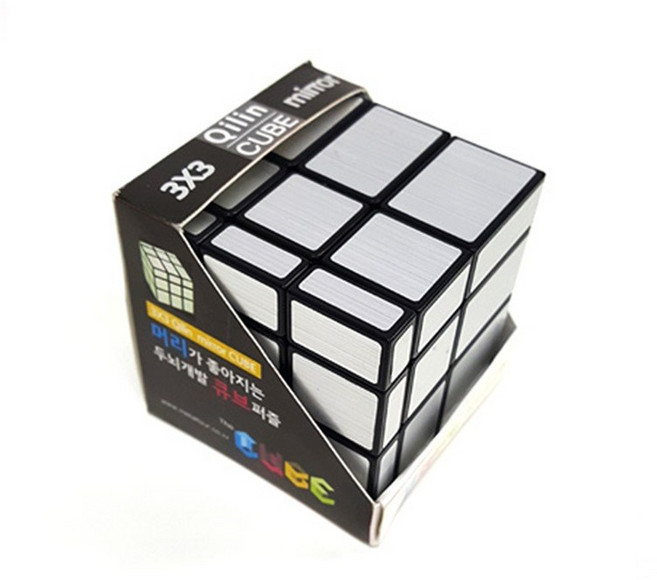 두뇌개발 큐브 3X3미러큐브실버, 6세이상, 1개