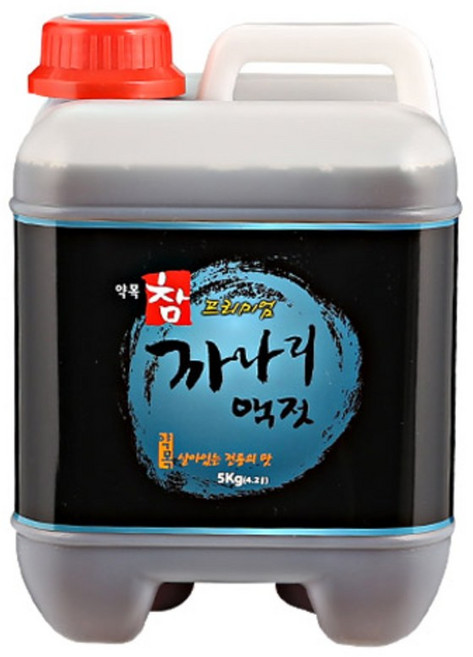 약목식품 까나리액젓, 5kg, 1개