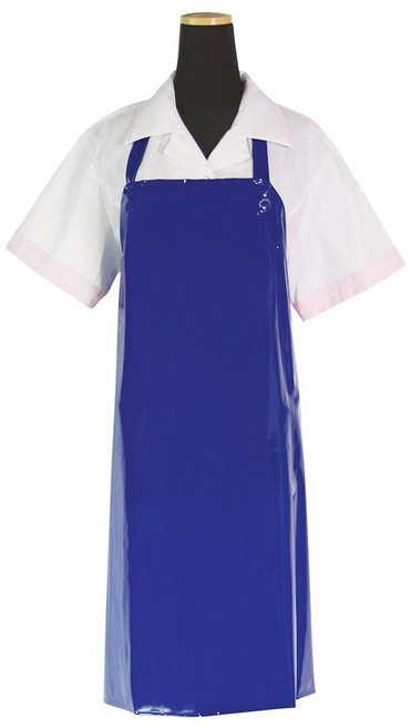 에이앤지 우레탄 H형 앞치마 소, 유광 청색, 1개