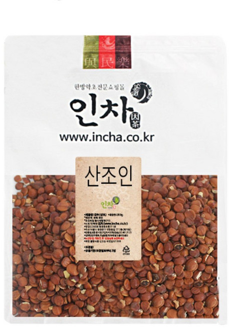 인차 수입 산조인 미얀마산, 200g, 1개