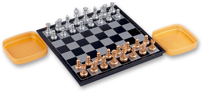 바니랜드 자석 큰 체스세트, 혼합색상, 1세트