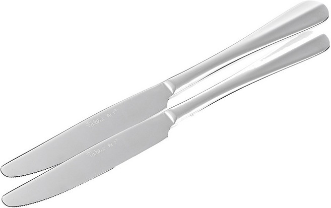 테이블아트 국산 아트양식기 디너나이프 바구테, 2개