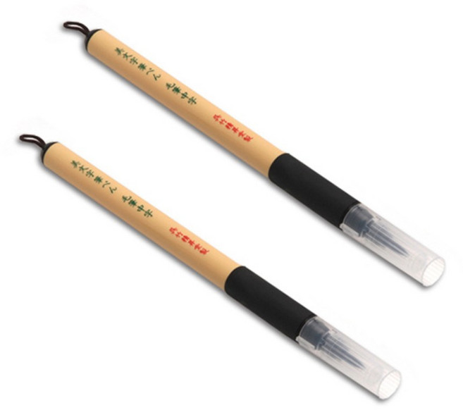 Kuretake 吳竹 美麗的字體毛筆 XT2-10S, 2個