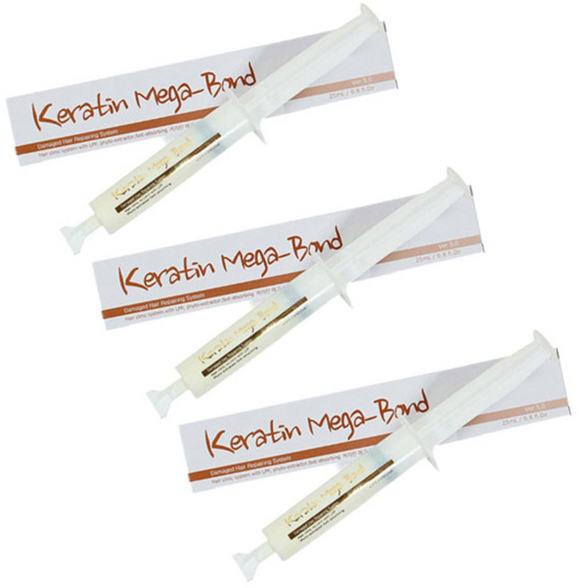 헤어데이즈 케라틴 메가 본드 트리트먼트, 25ml, 3개