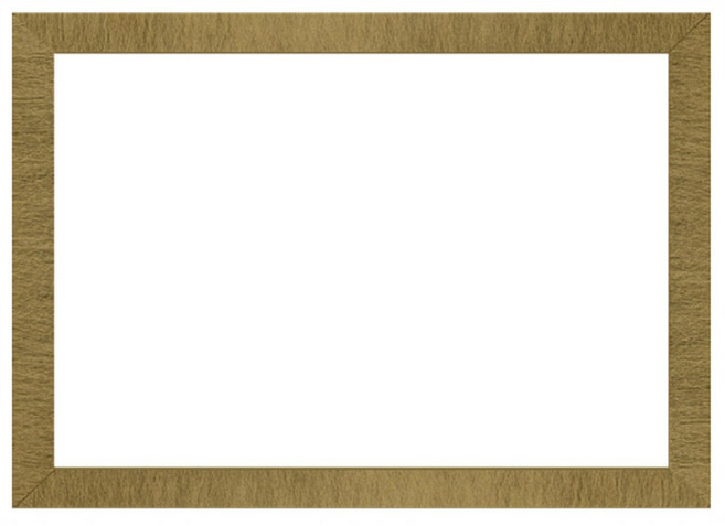 퍼즐사랑 고급형 우드 퍼즐액자 38 x 52 cm, 골드, 1개