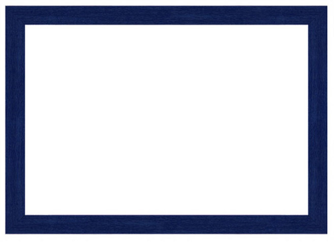 퍼즐사랑 고급형 우드 퍼즐액자 38 x 52 cm, 블루, 1개