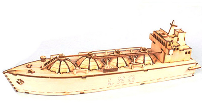 YoungModeler 英工房 Hygieia 490044 永工房 摩斯型LNG船, 單一顏色