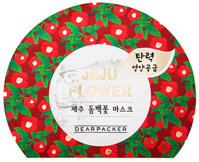 디어패커 제주 동백꽃 촘촘 탄력, 23ml, 15개