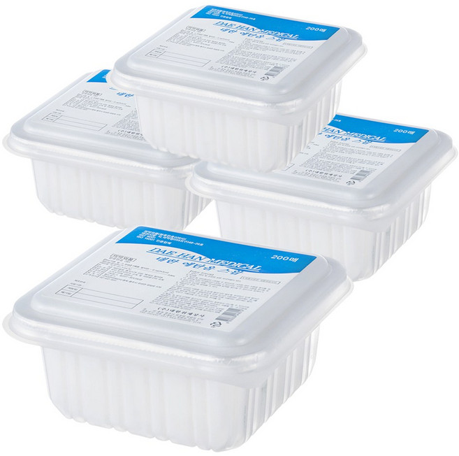 대한위제 에탄올스왑 알콜스왑, 200개입, 4개