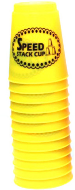 캐스비 스포츠 스피드 컵쌓기 노랑