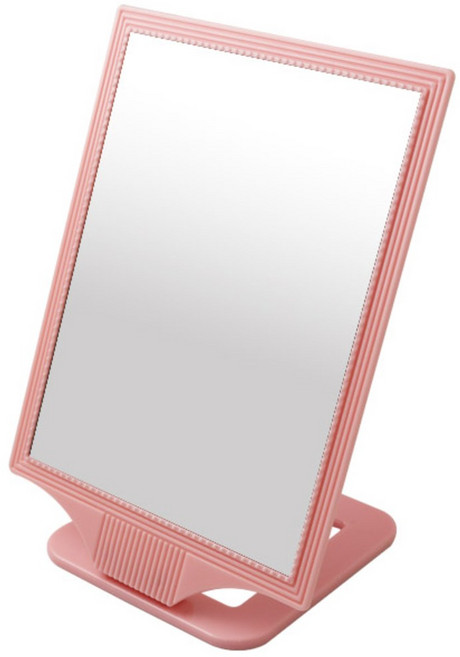 세븐스타 진주사각 탁상거울 대, 핑크