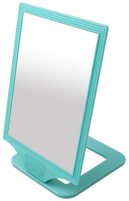 세븐스타 진주사각거울 중, 민트, 1개