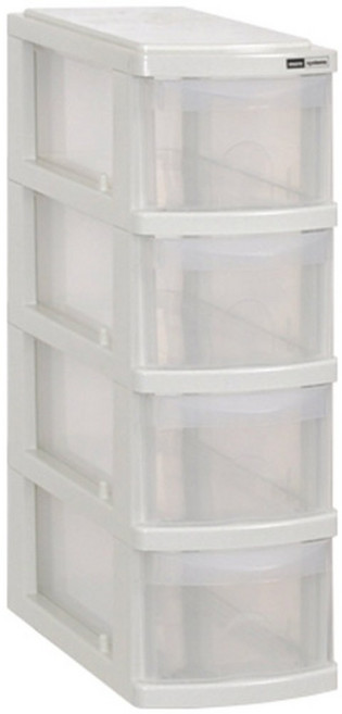 모아시스템즈 프리미엄 슬림 4단 수납장, 1개