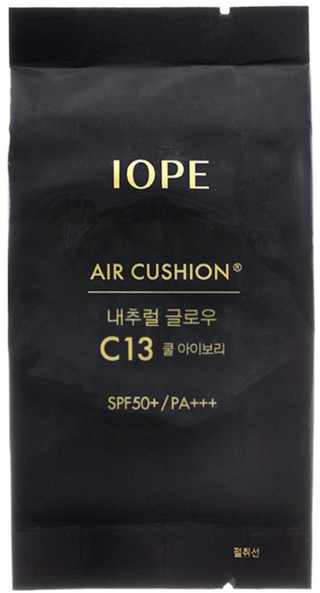 아이오페 에어쿠션 내추럴 글로우 리필 15 g, C13호 쿨 아이보리, 1개