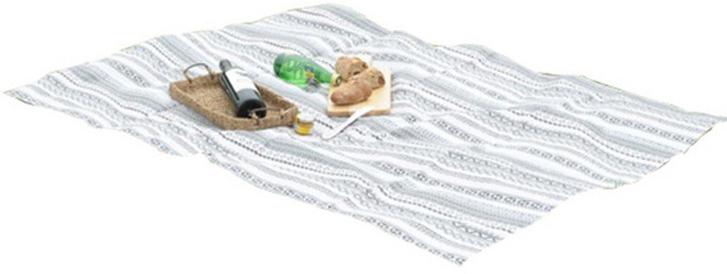 하임앤하임 양면방수 피크닉매트, 인디언블랙