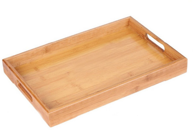 블럭마트 손잡이 대나무트레이, TYPE 3, 1개