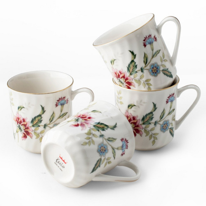 게이또 버킹검 머그, 혼합색상, 4개