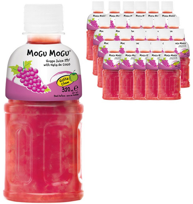 모구모구 과채음료 포도맛, 320ml, 24개