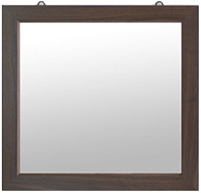 투에스 정사각800벽걸이거울, 월넛