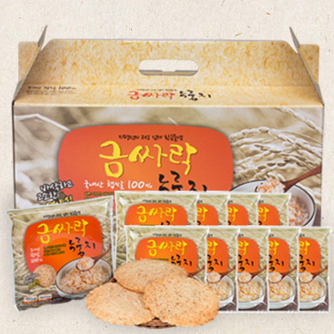 금싸락누룽지 10입, 150g, 10개