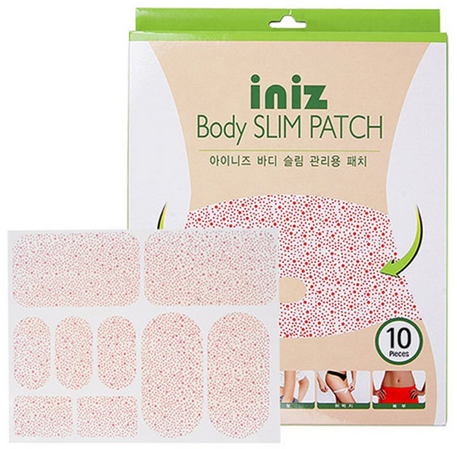 아이니즈 바디슬림패치 멀티용, 1개, 10개입