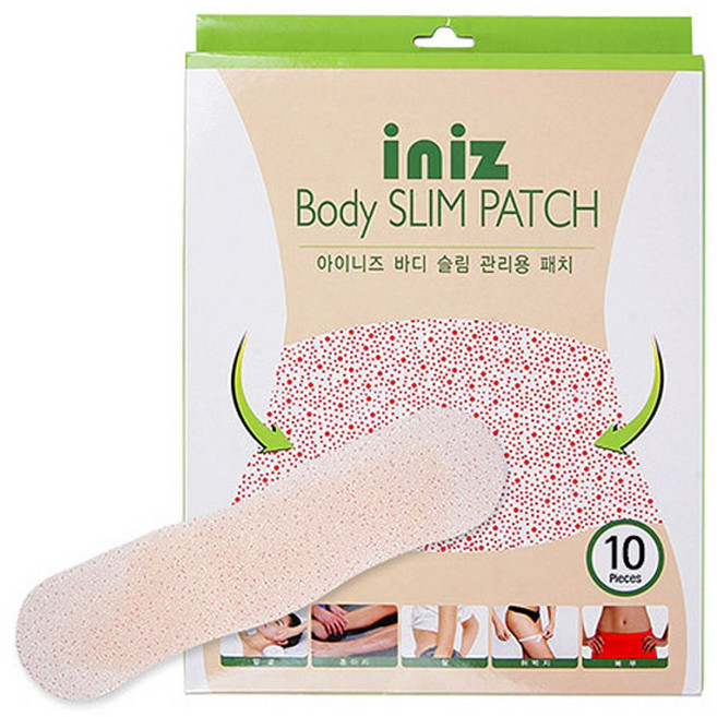 아이니즈 바디슬림패치 허벅지용, 10개입, 1개