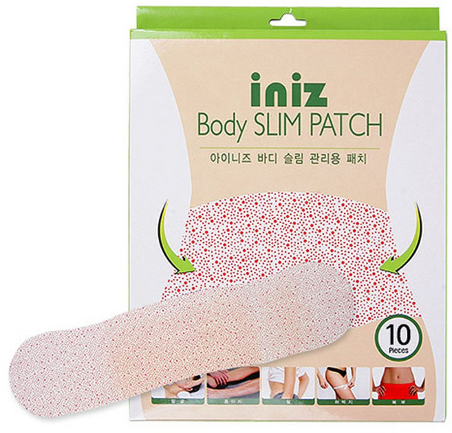 아이니즈 바디슬림패치 종아리용, 10개입, 1개