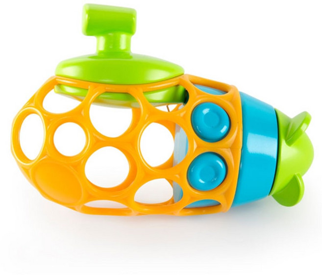 오볼 물놀이 잠수함 유아완구, 혼합 색상, 1개