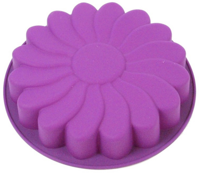 베이킹 민들레 23cm 실리콘몰드, 랜덤 발송, 1개