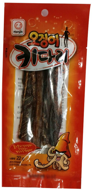 한진식품 오징어 키다리, 22g, 6개