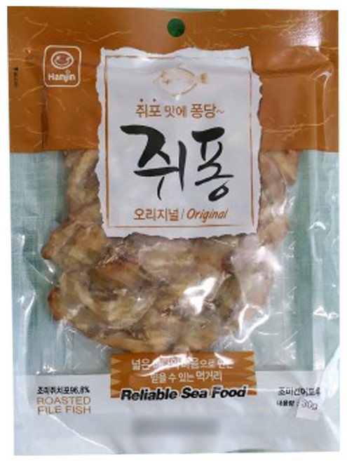 한진식품 철판 쥐퐁 오리지널, 20g, 6개, 6개