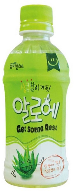퓨어플러스 알로에 주스, 340ml, 20개