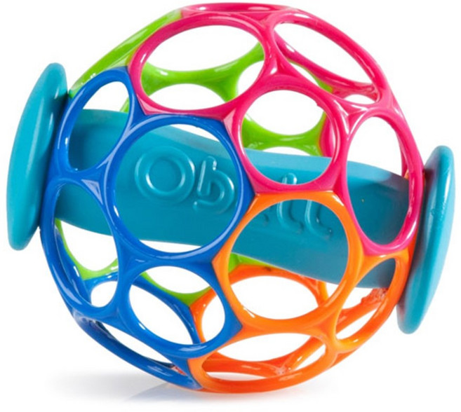 오볼 물놀이 플로팅 유아완구, 혼합 색상, 1개